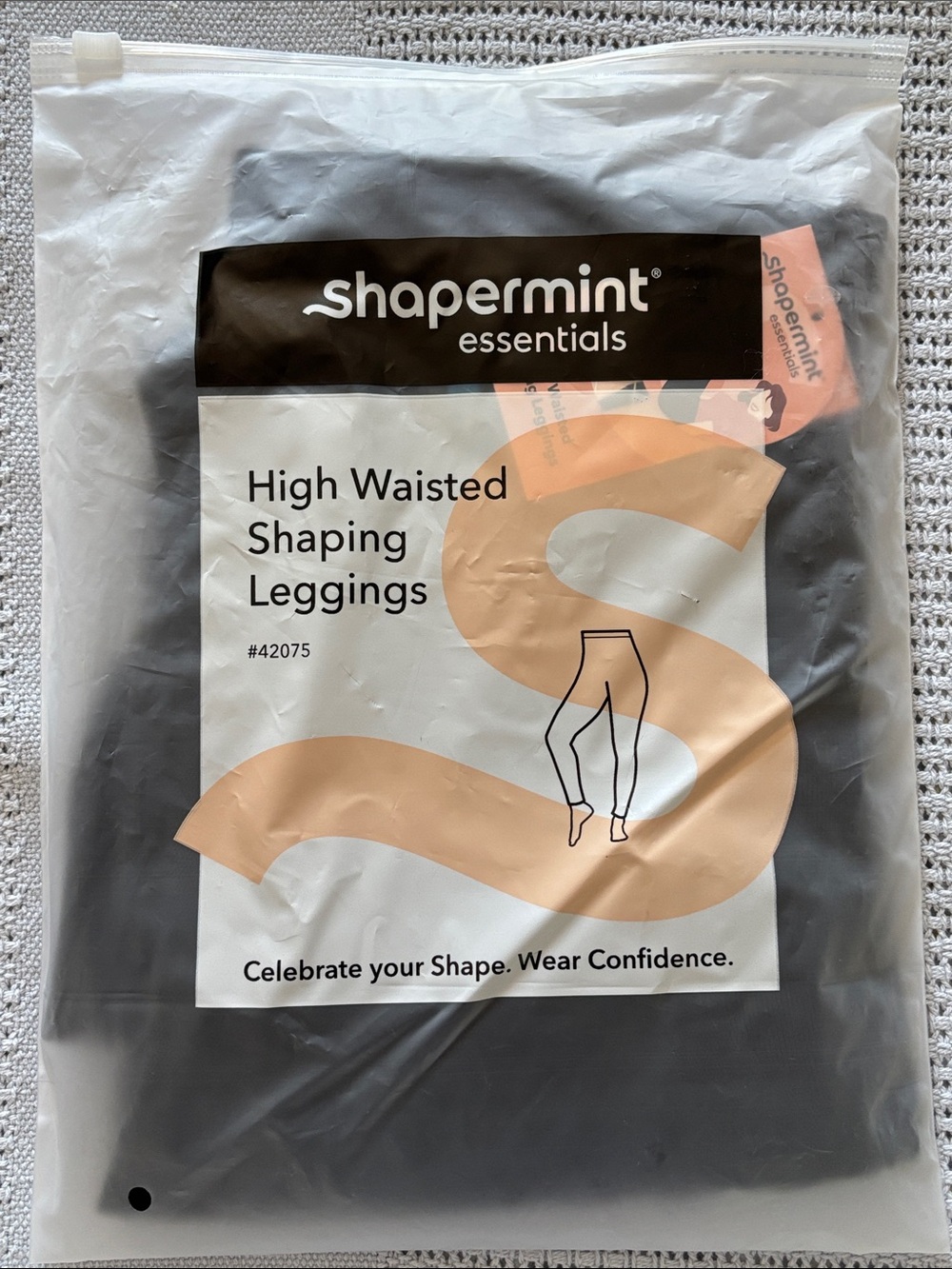 Shapermint Black High Waisted Shaping Leggings